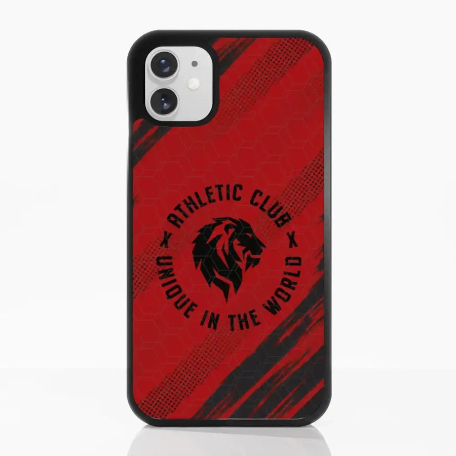 Athletic Club Official 3D Phone Case Design Unique in the world red & black