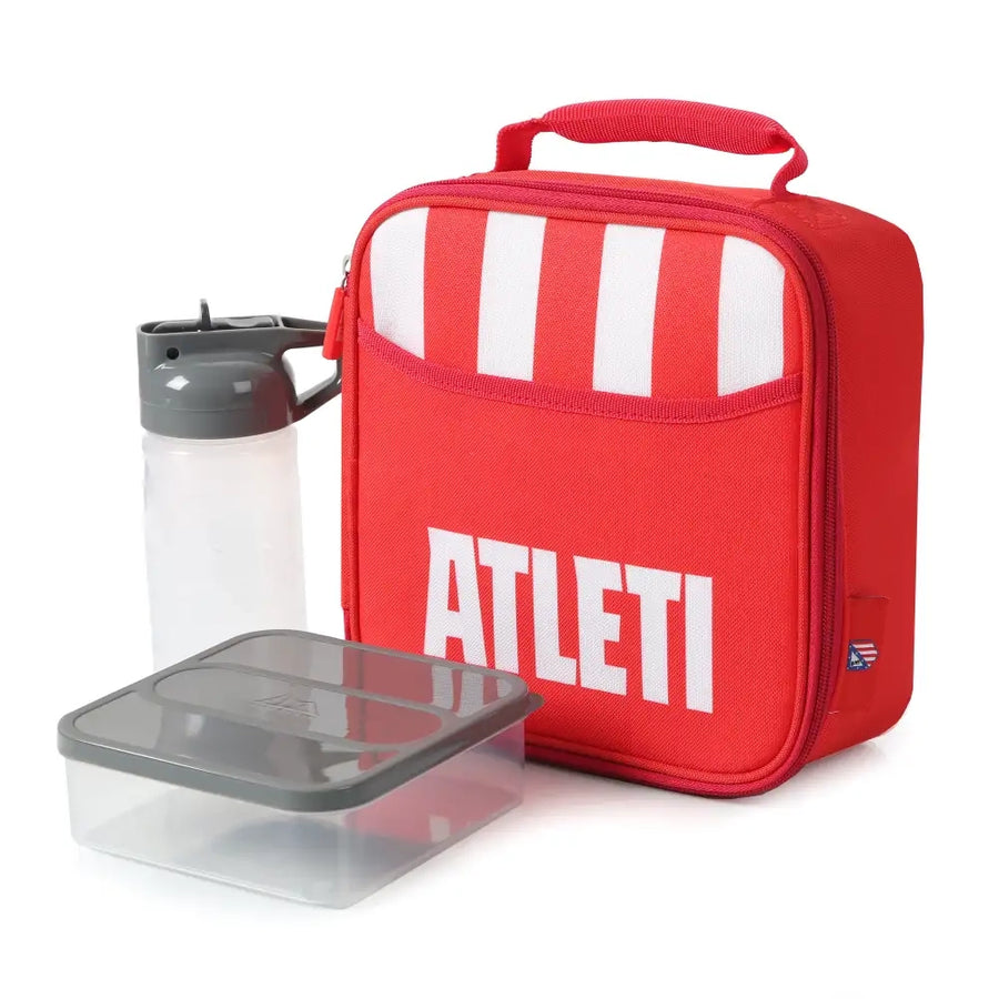 Atlético Madrid Thermal Lunch Set with Bottle & Box - Red