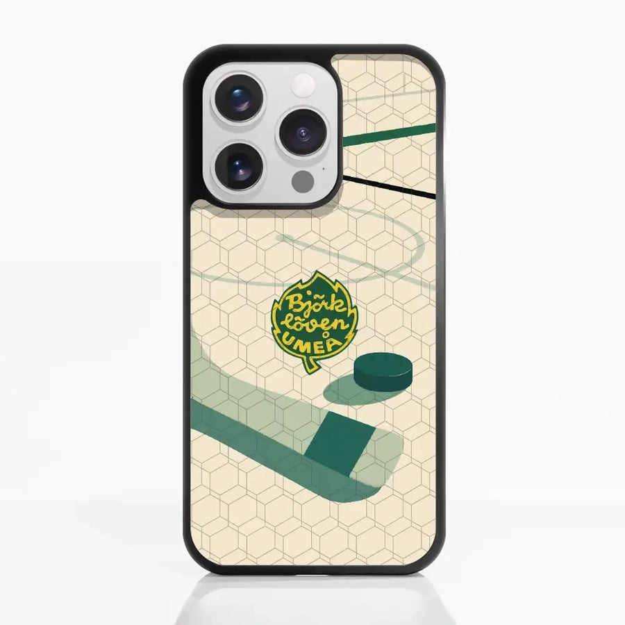 Björklöven Officiellt 3D Mobilskal Design Hockeyillustration