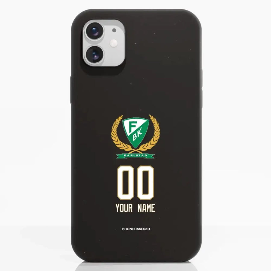 Färjestad BK Official Phone Case Made with Fibriva™ White Kit + Name and Number
