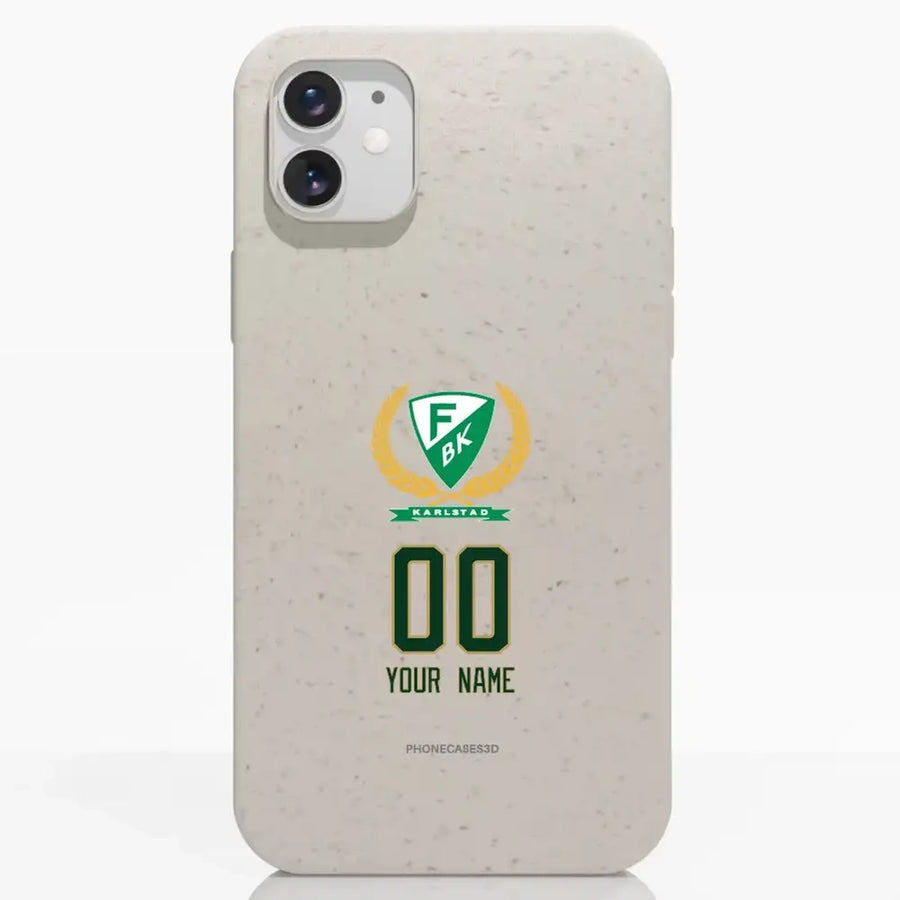 Färjestad BK Official Phone Case Made with Fibriva™ Dark Kit + Name and Number