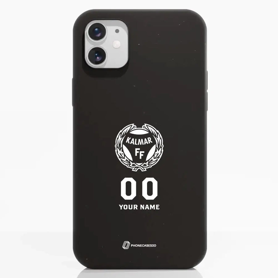 Kalmar FF Officiellt Nedbrytbara Skal Design 8 + Namn och Nummer