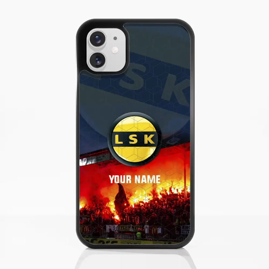 Lillestrøm SK Offisielt Stadion Flare 3D Mobildeksel + Navn
