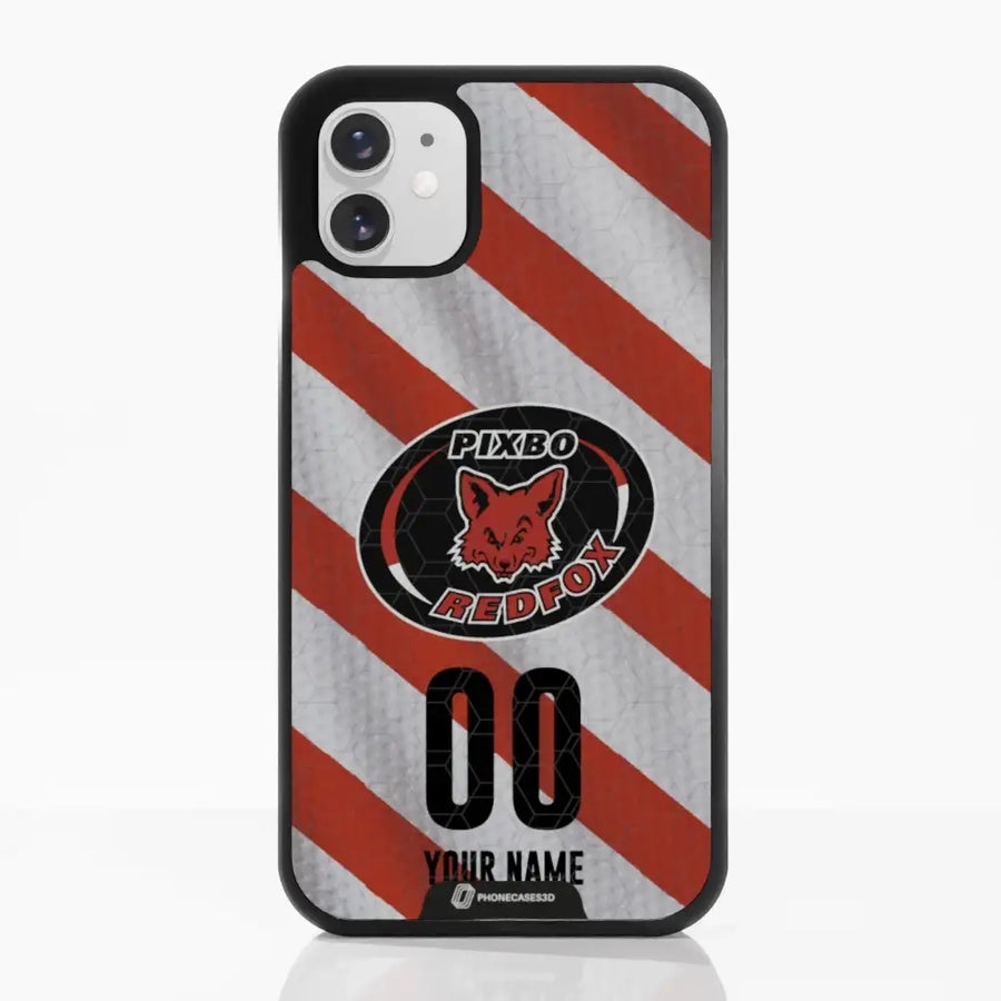 Pixbo Official 3D Phone Case röda ränder