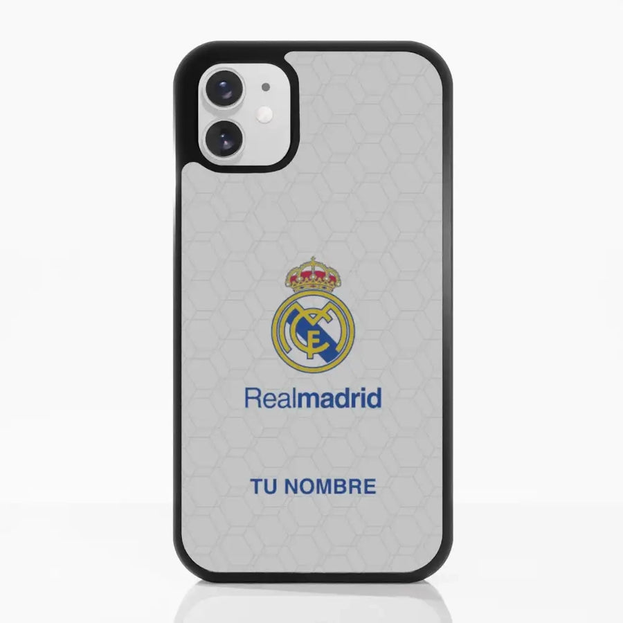Funda de Teléfono 3D Oficial del Real Madrid – Diseño de Escudo Completo