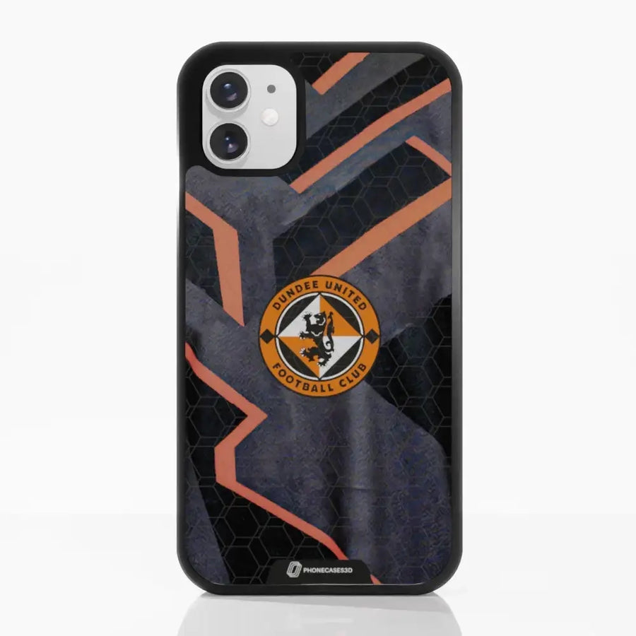 Dundee United Official 3D Phone Case Black T- shirt