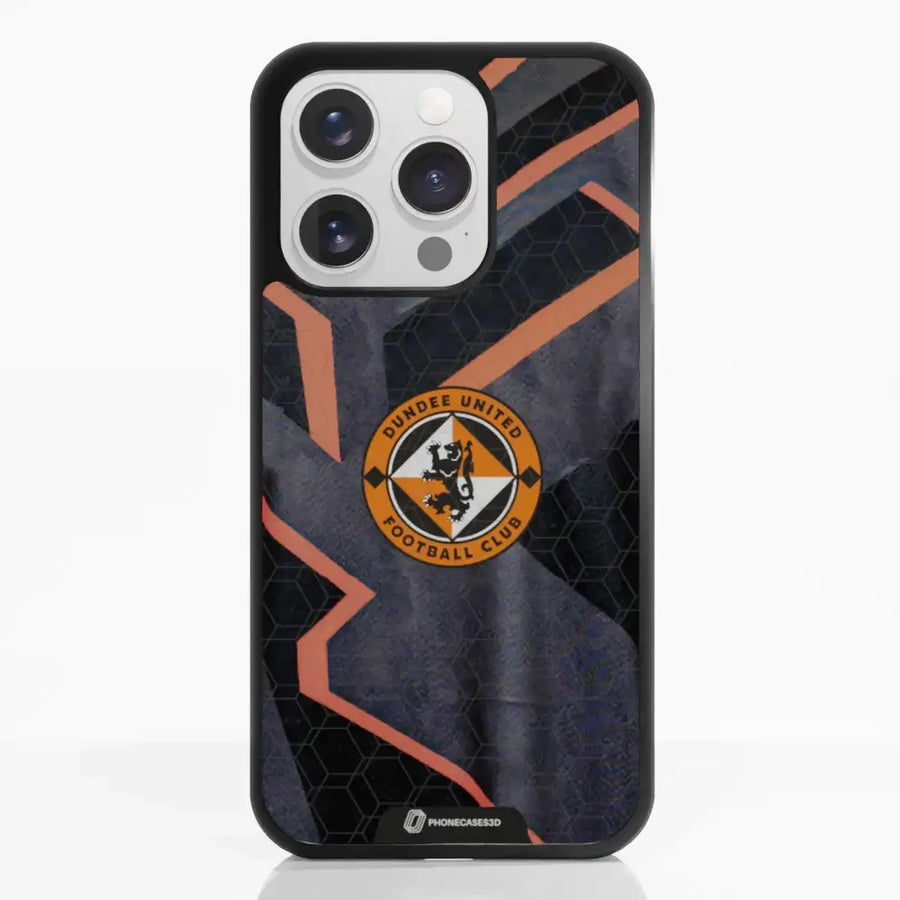 Dundee United Offisielt 3D Deksler Design Svart skjorte