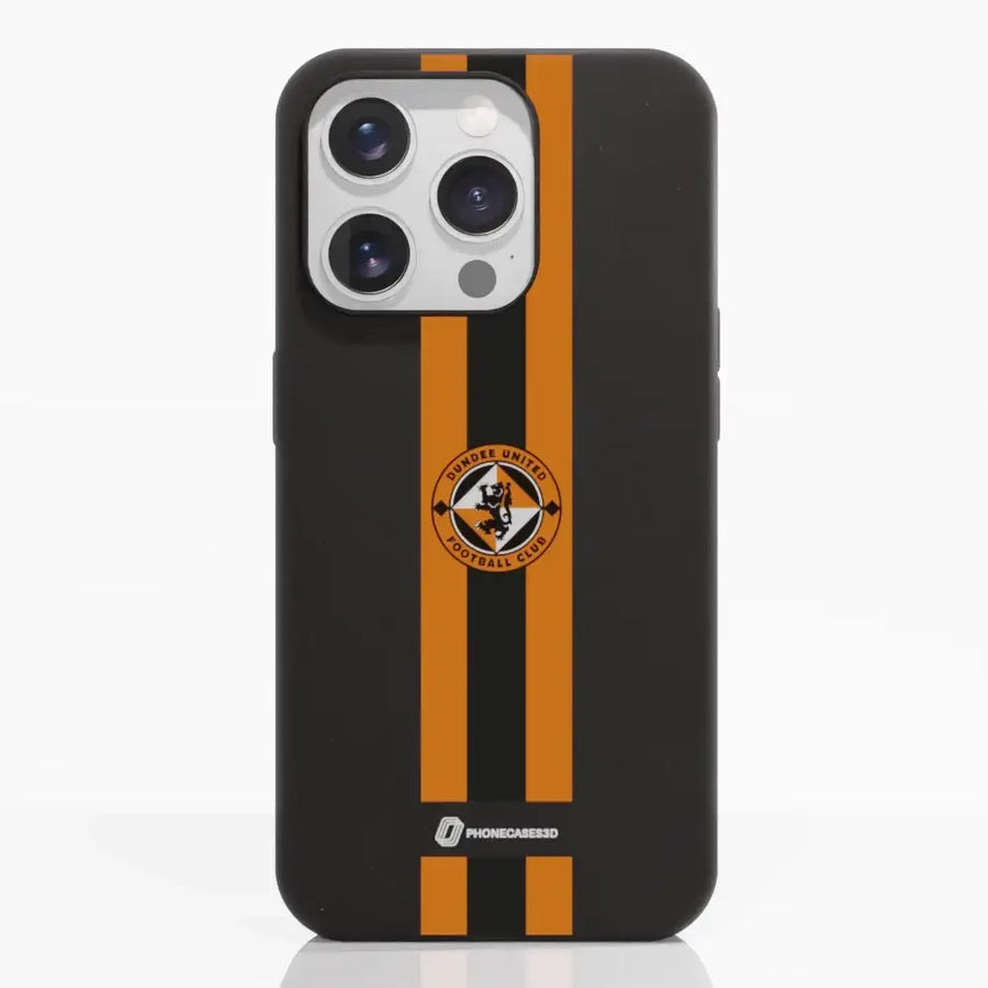 Funda móvil Compostable Oficial Dundee United Diseño Rayas