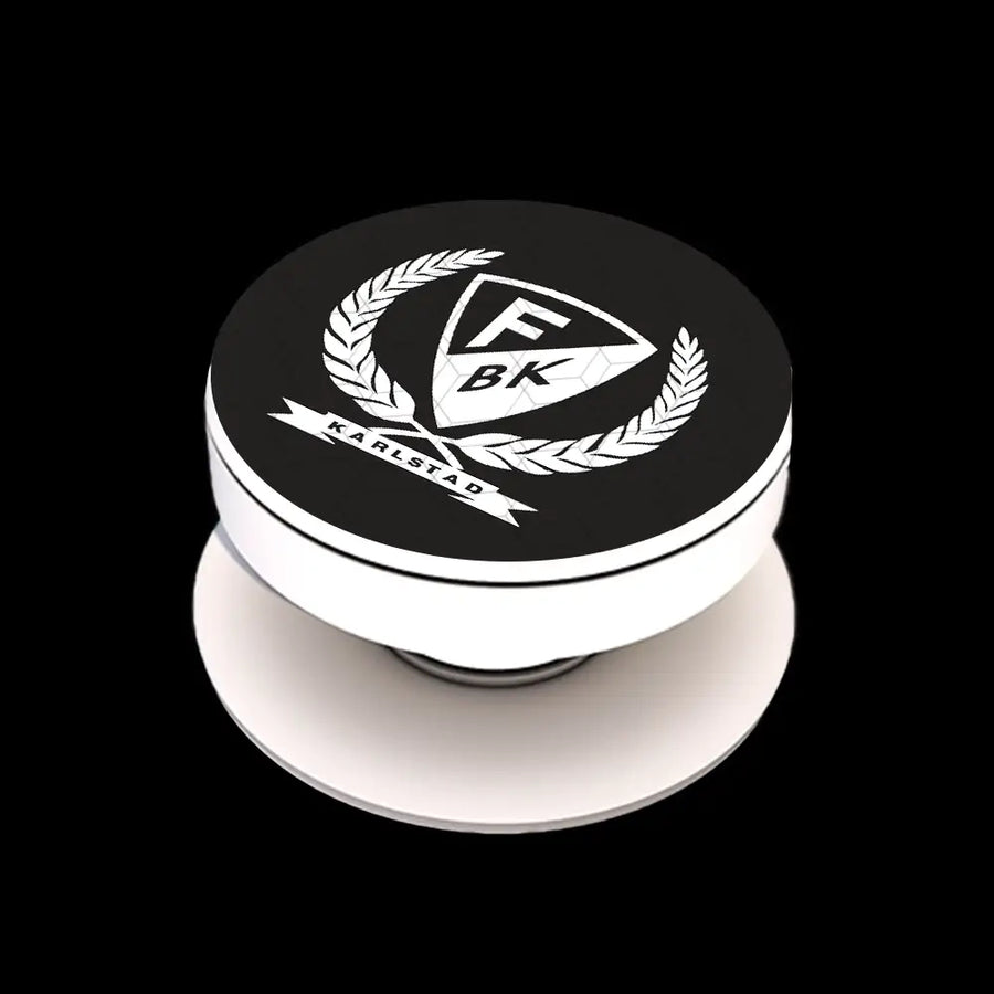 Färjestad BK 3D Phone Grip Design Black & White