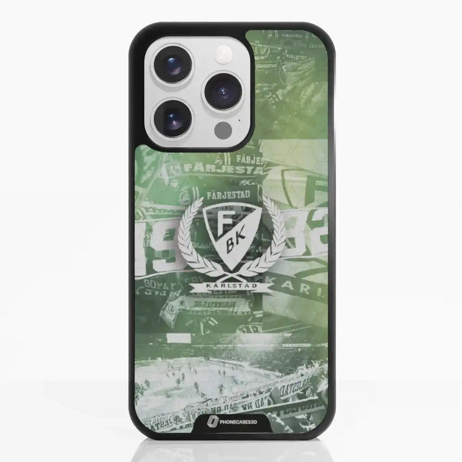Funda de Teléfono 3D Oficial de Färjestad BK – Diseño Fotográfico