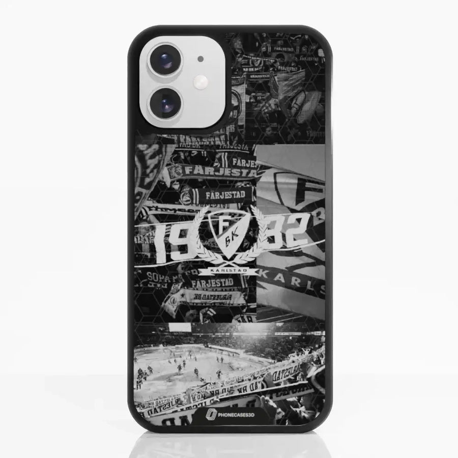 Färjestad BK Official 3D Phone Case Design photography black & white