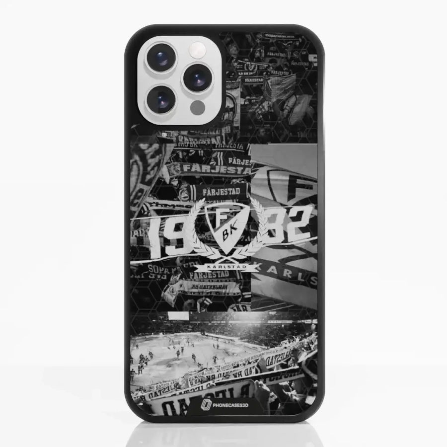 Färjestad BK Official 3D Phone Case Design photography black & white