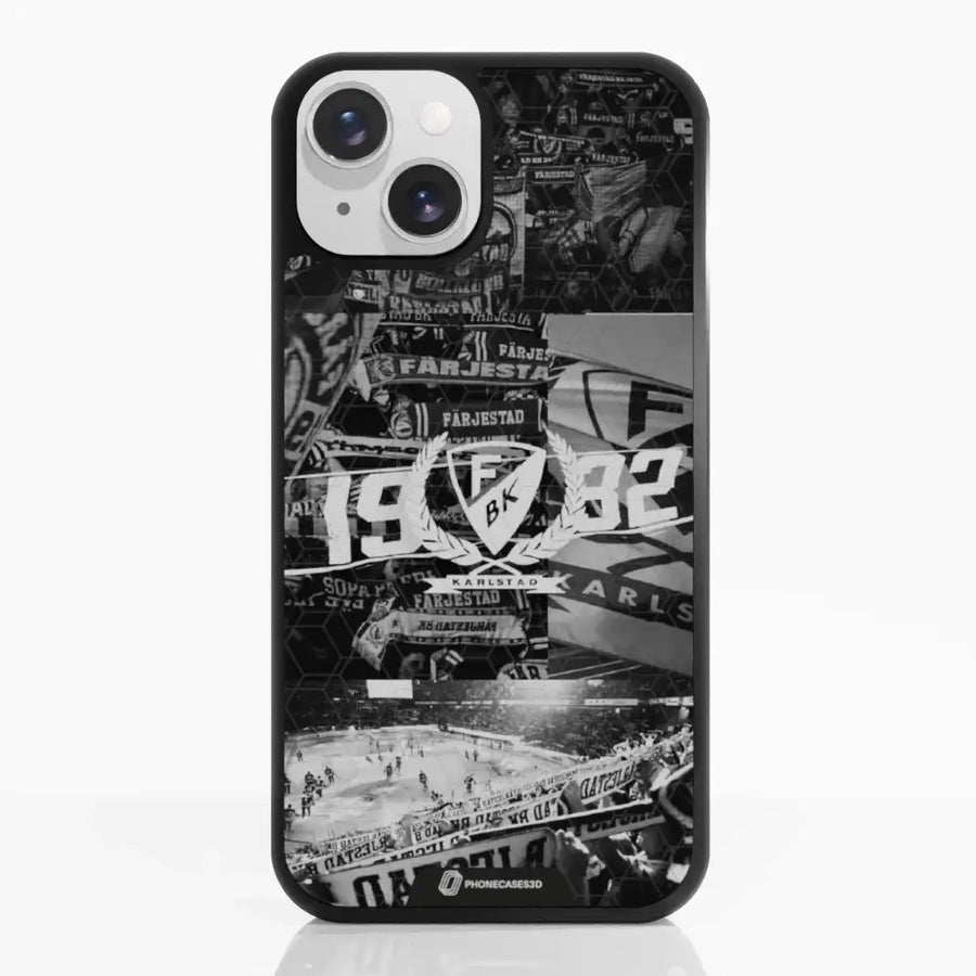 Färjestad BK Official 3D Phone Case Design photography black & white