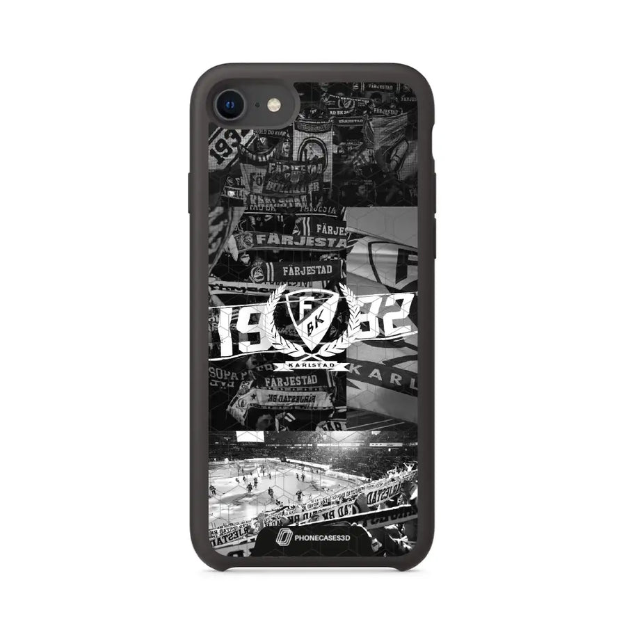 Färjestad BK Official 3D Phone Case Design photography black & white