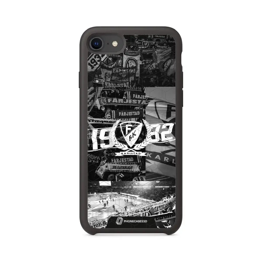 Färjestad BK Official 3D Phone Case Design photography black & white
