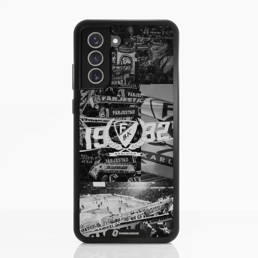 Färjestad BK Official 3D Phone Case Design photography black & white