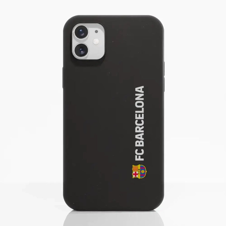 FC Barcelona Official Compostable Phone Case Design Vertical White