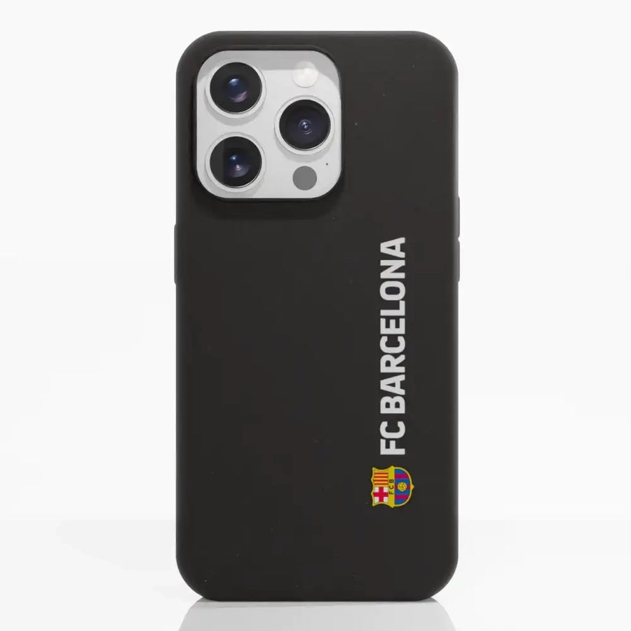 Diseño Oficial de Funda Compostable para Teléfono del FC Barcelona Vertical Blanca
