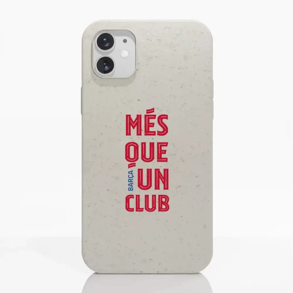 FC Barcelona Compostable Phone Case Design Slogan