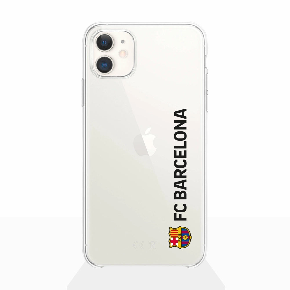 FC Barcelona Official Vertical Stripe Phone Case - Black