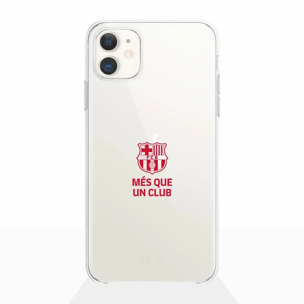 FC Barcelona Clear Phone Case More Than Club
