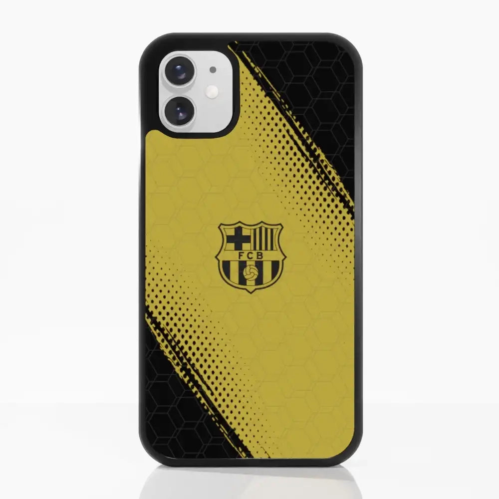 FC Barcelona 3D Phone Case Design Yellow