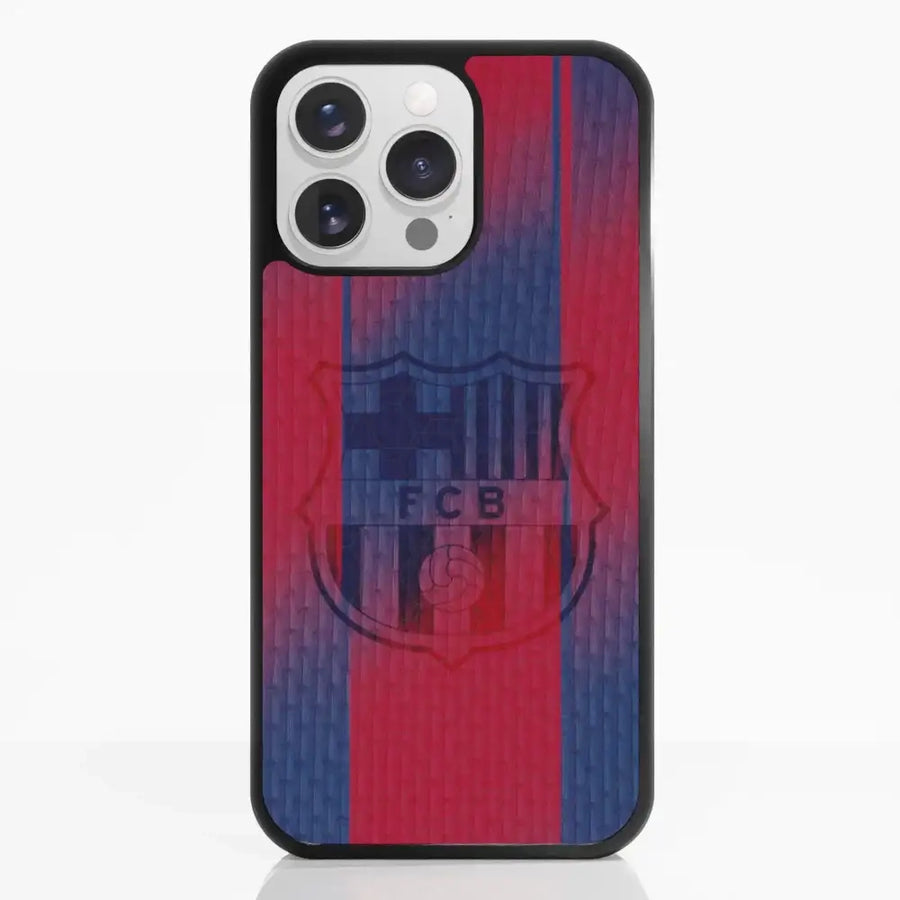 FC Barcelona Funda 3D oficial de teléfono camiseta y escudo del club