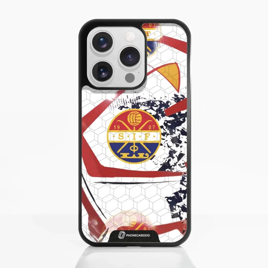 Strømsgodset Official 3D Phone Case Design Abstract football ball