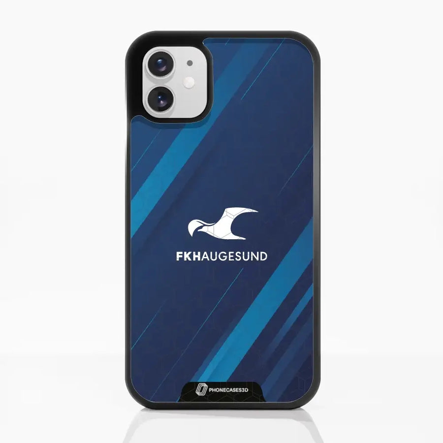 Haugesund FK Official 3D Phone Case Design Abstract Blue