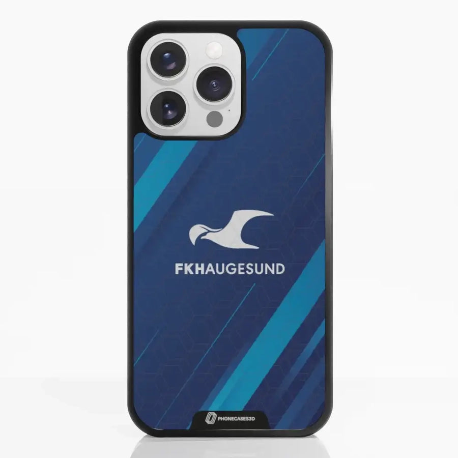 Haugesund FK Official 3D Phone Case Design Abstract Blue