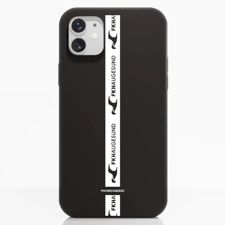 Haugesund FK Official Compostable Phone Case Design stripe