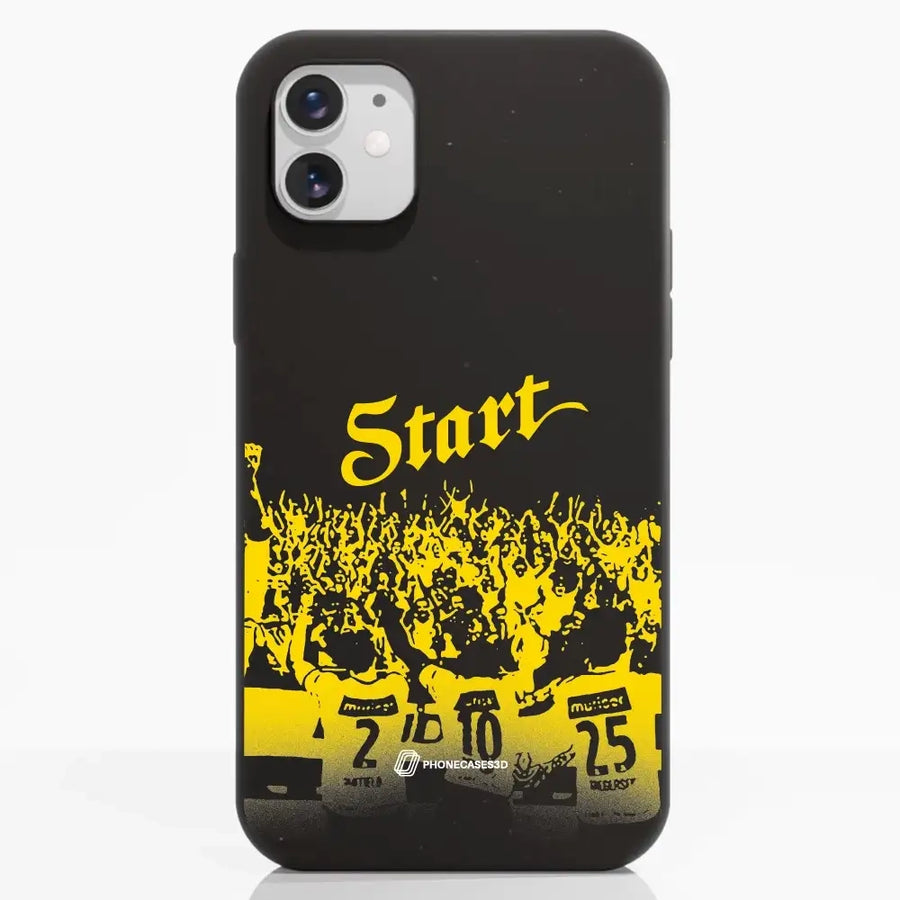IK Start Official Compostable Phone Case Start Yellow Design