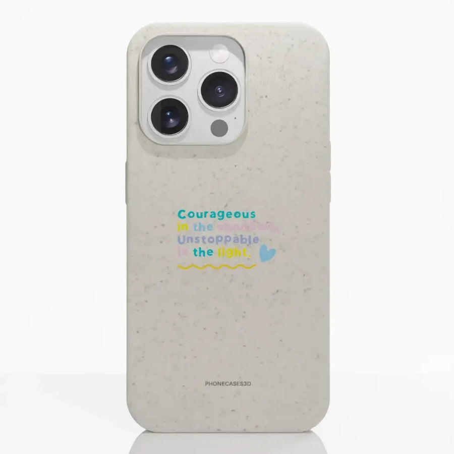 Jess Rachel Sharp Official Compostable Phone Case - Courage