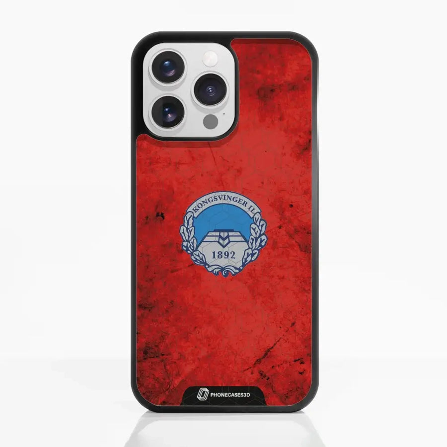 Kongsvinger IL Official 3D Phone Case Design Texture