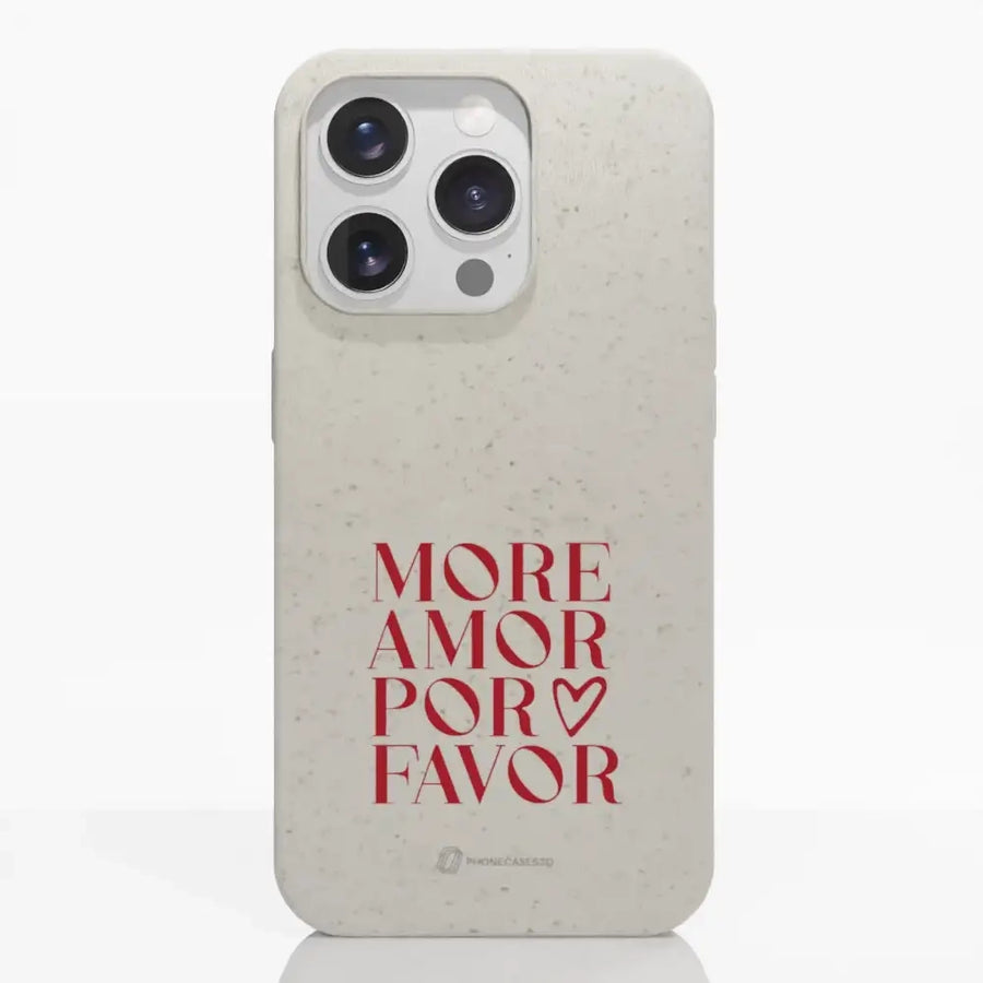 Martine Halvorsen Official Compostable Phone Case Design Amor