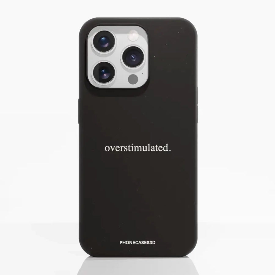 Marit Bakkli – Black Compostable Case – Overstimulated