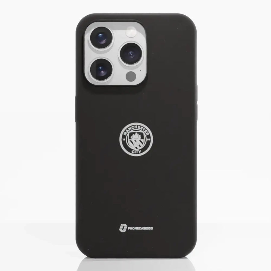 Man City Official Compostable Phone Case – White Crest