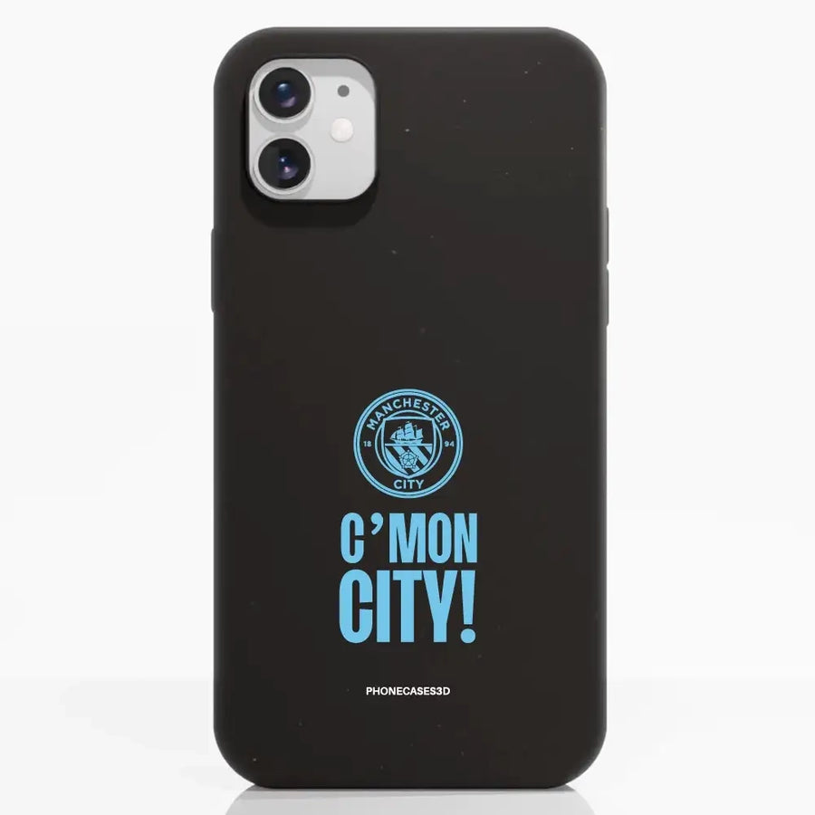 Man City Official Compostable Phone Case Design C´Mon City
