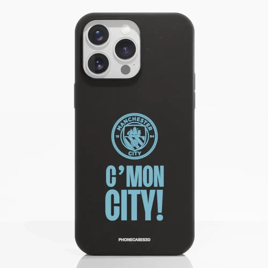 Man City Official Compostable Phone Case Design C´Mon City