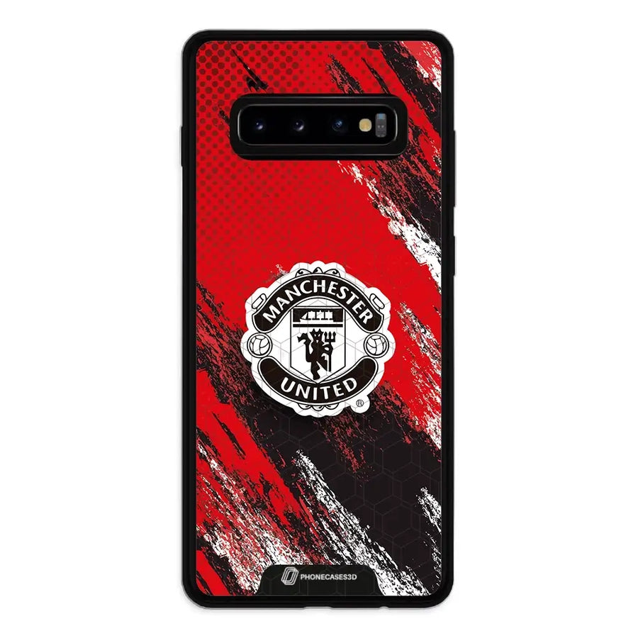 Funda de Teléfono 3D Oficial de Manchester United – Diseño de Escudo Negro
