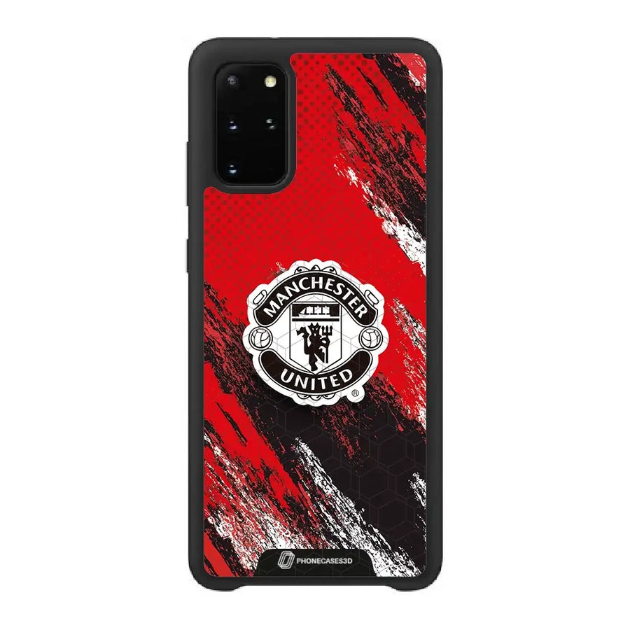 Manchester United Official 3D Phone Case Design Black Shield