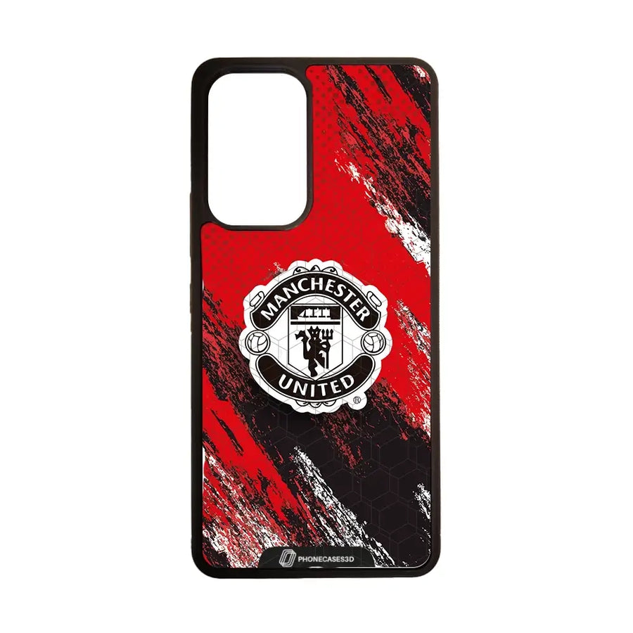 Manchester United Official 3D Phone Case Design Black Shield