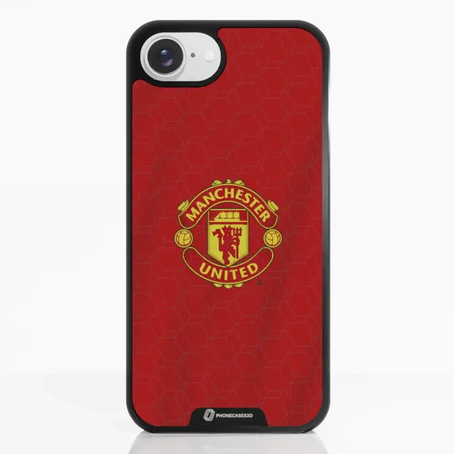 Manchester United Official 3D Phone Case Design red shirt