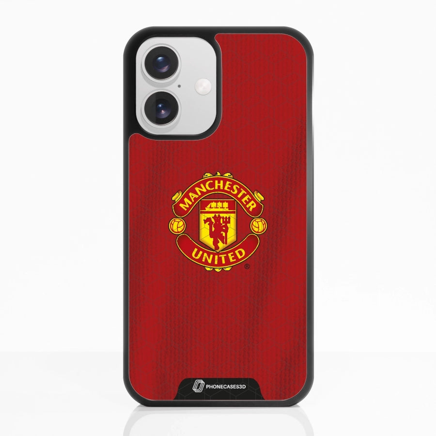 Manchester United Official 3D Phone Case Design red shirt