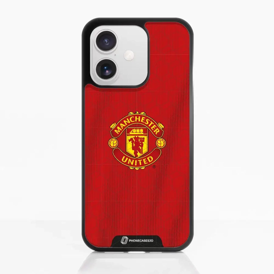 Manchester United Officiellt 3D Mobilskal – Röd Tröja Design