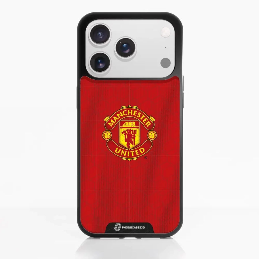 Manchester United Officiellt 3D Mobilskal – Röd Tröja Design