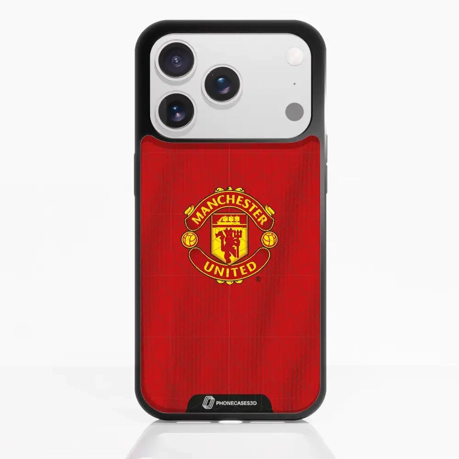 Manchester United Officiellt 3D Mobilskal – Röd Tröja Design