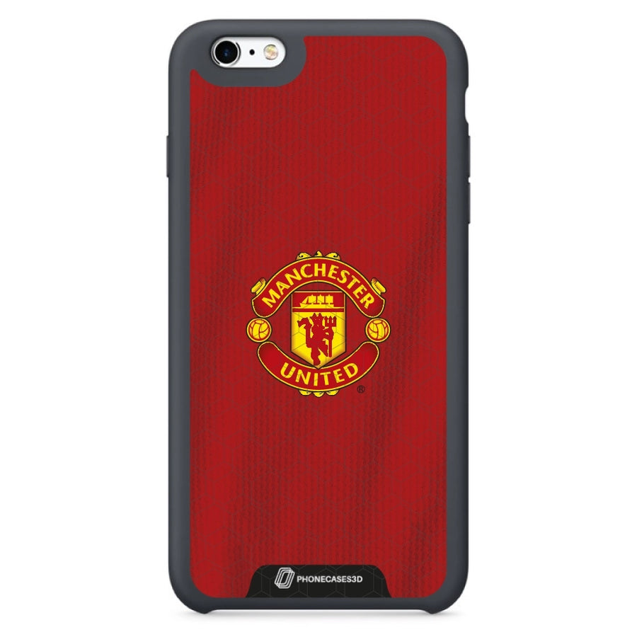 Manchester United Offisielt 3D Mobildeksel – Rød Skjorte Design