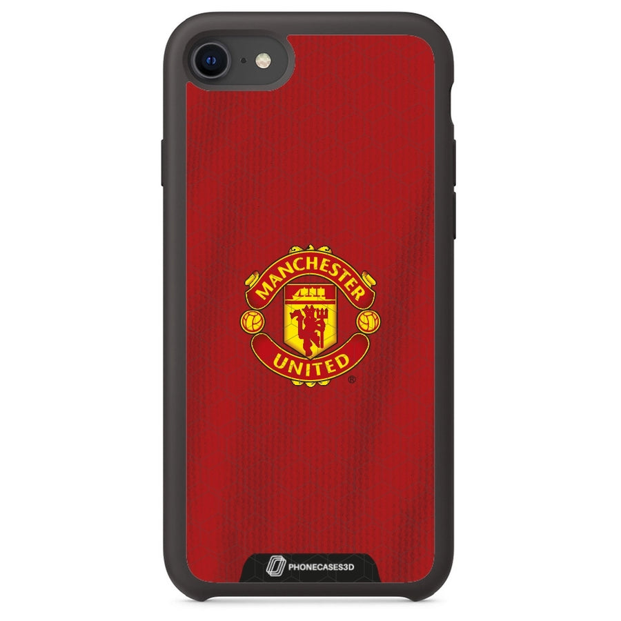 Manchester United Offisielt 3D Mobildeksel – Rød Skjorte Design