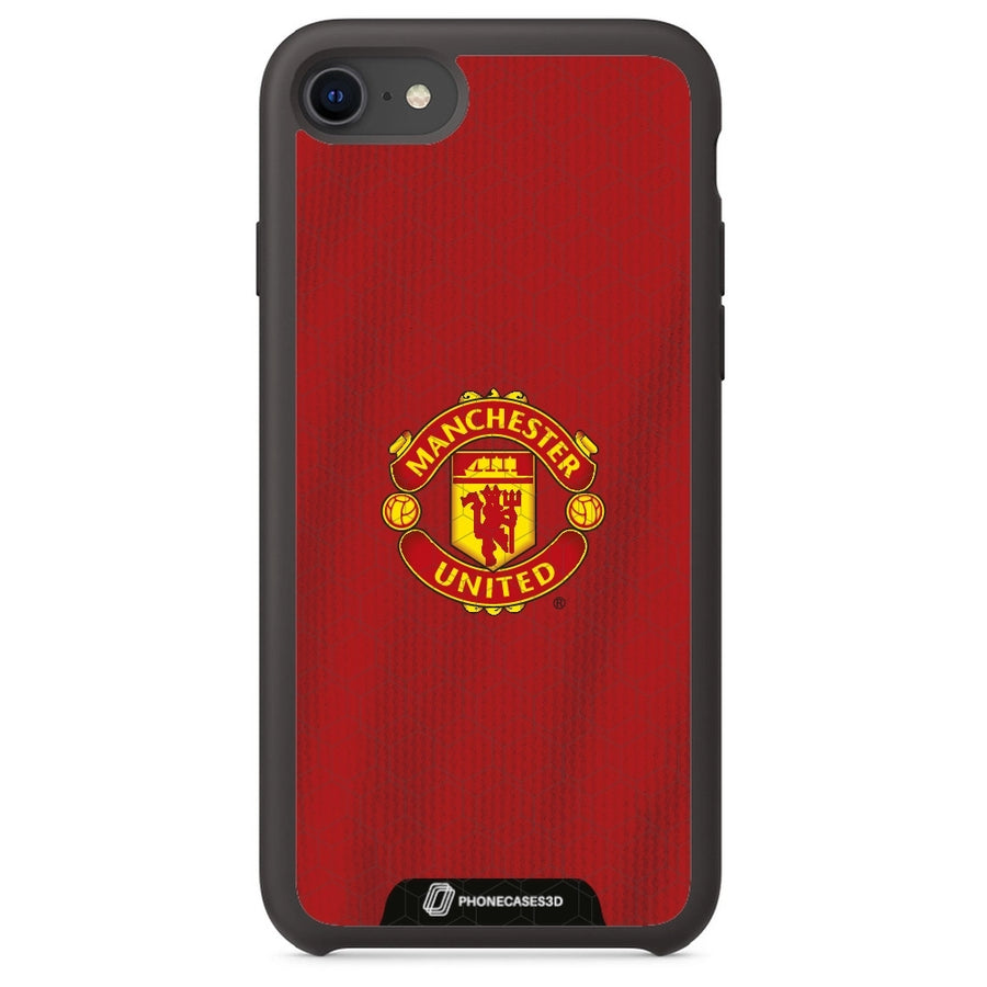 Manchester United Offisielt 3D Mobildeksel – Rød Skjorte Design